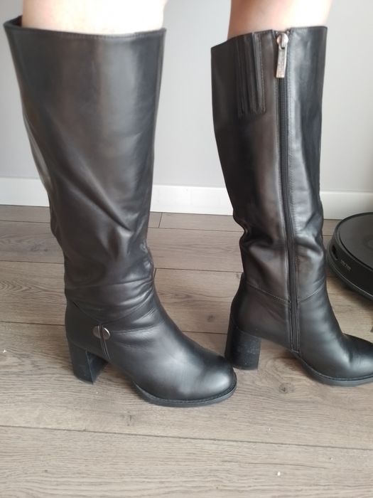 Сапоги женские натуральные