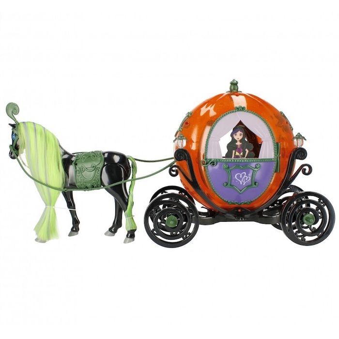 Комплект кукли с количка, многоцветен, 60x34x20см