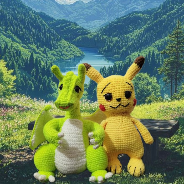 Мягкие игрушки амигуруми ручной работы