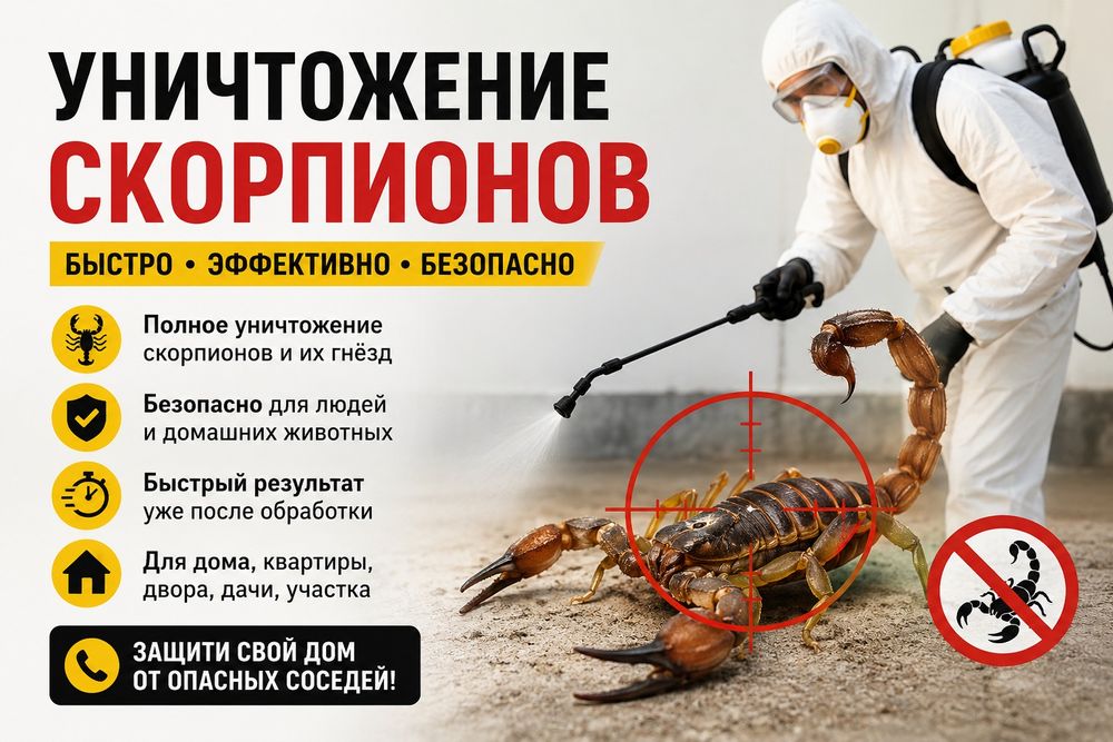 Уничтожение Скорпионов  Сары Шаян