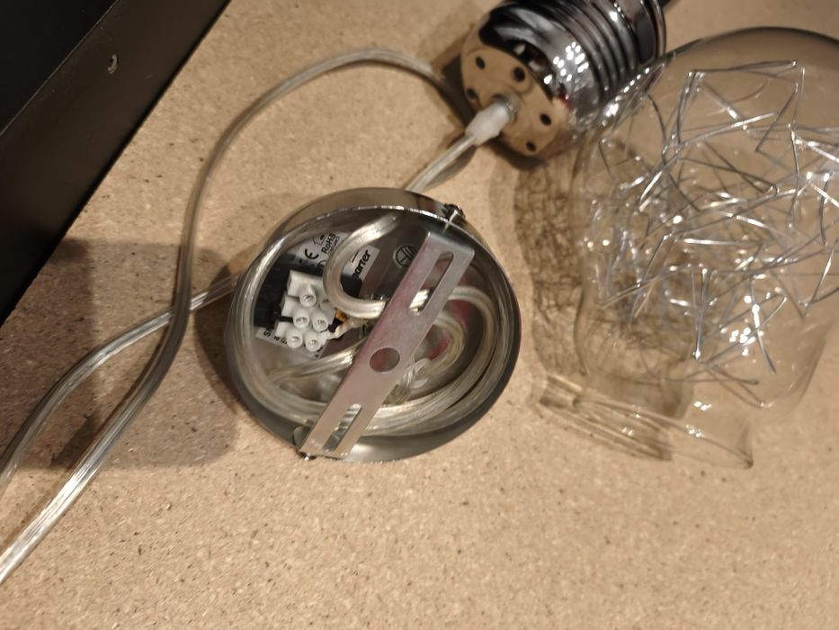 Set 3 Pendule / Lustre SNOOT 01-887 Smarter E27 crom - 150mm - ca noi