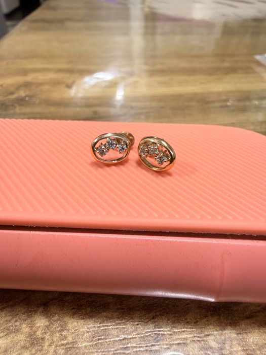 Золотые сережки 585 проба