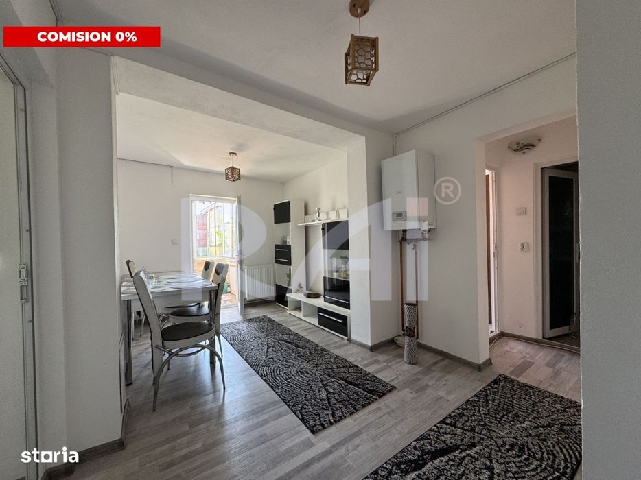 Muta-te imediat! 2 camere decomandat, centrala proprie, Calafat