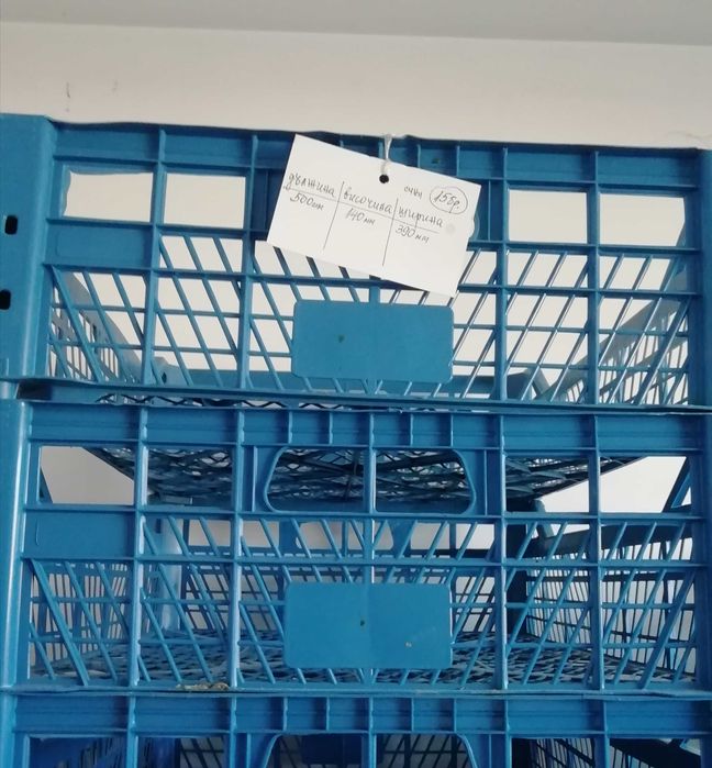 Касетки / щайги за плодове и зеленчуци