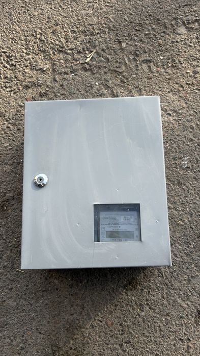 Щиток с счетчиком и автоматами