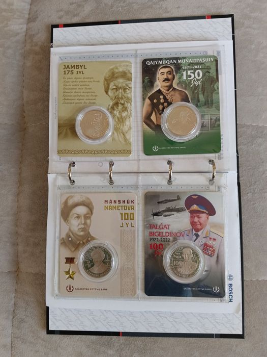 Альбом для монет в блистерах