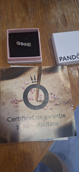 Inel Pandora cu certificat de garantie