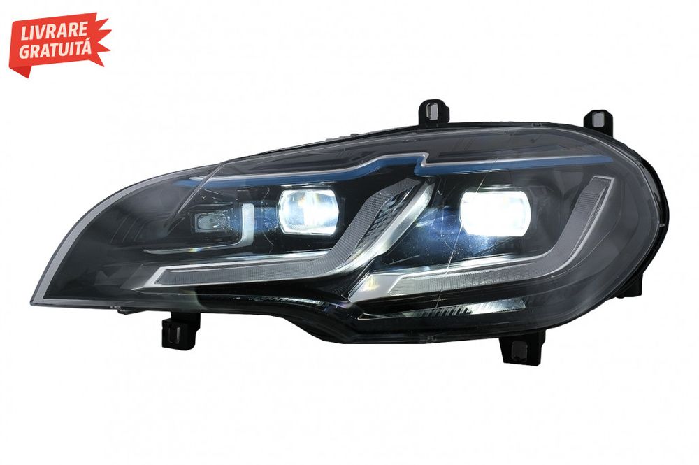 Faruri Full LED BMW X5 E70 (2007-2014) Conversie de la HID la LED