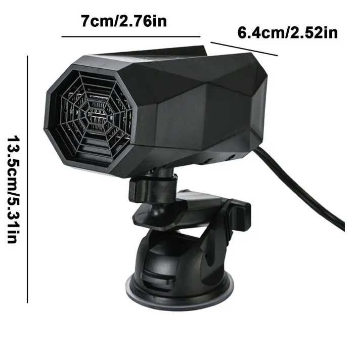 Печка Духалка вентилатор 12V Парно за кола отоплител/охладител