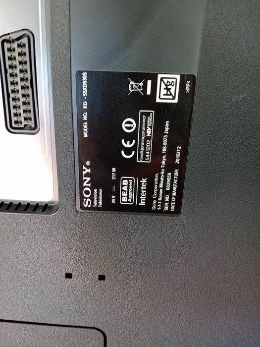 Телевизор Sony Android 55 инча 4k