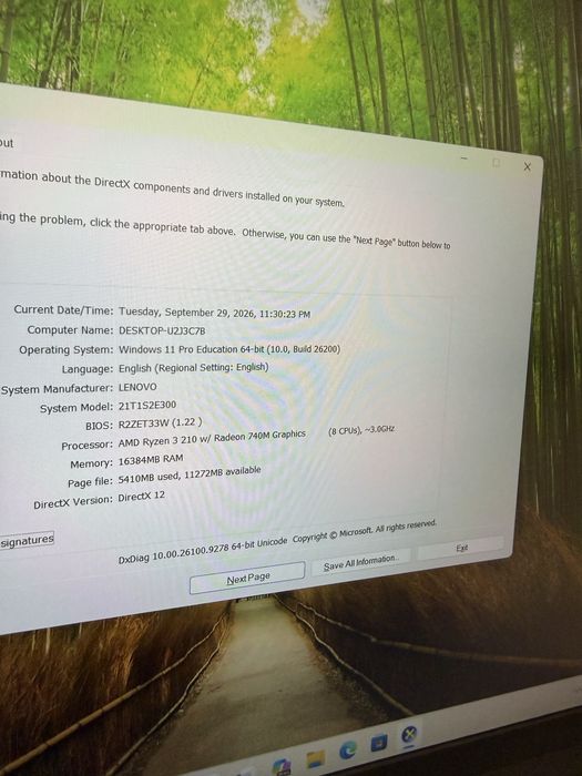 Laptop Lenovo Thinkpad E14 gen 7 Amd Ryzen 3 Pro-ram 16Gb DDR5 -SSD 512Gb