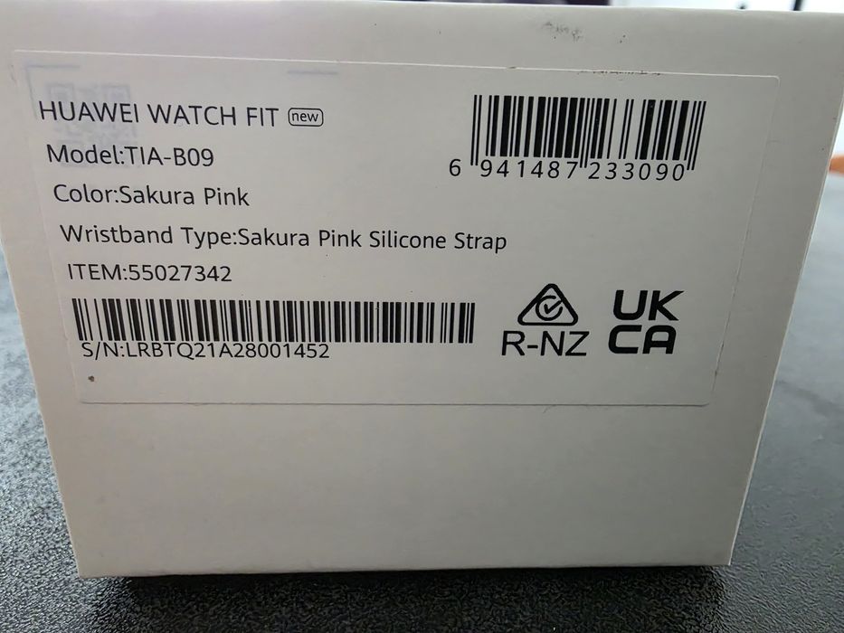 Smartwatch Huawei Watch Fit, Sakura Pink