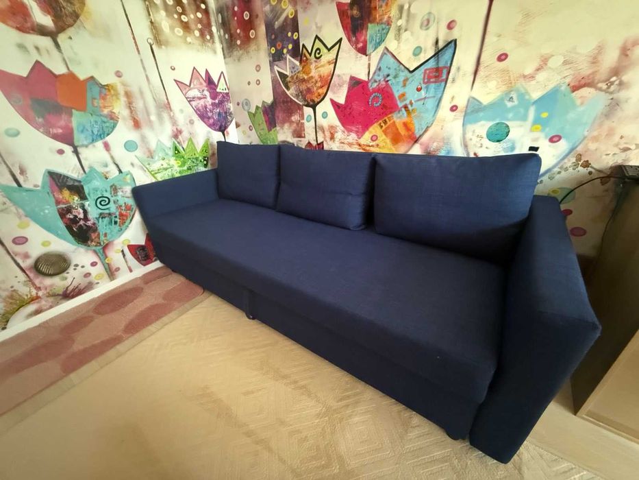 3-местен разтегателен диван Friheten