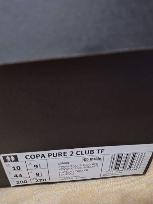 Papuci de fotbal Adidas Copa Pure 2 Club TF