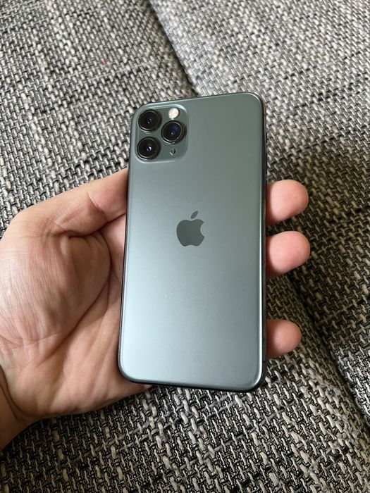 Iphone 11 pro green 256 gb bateie 100%