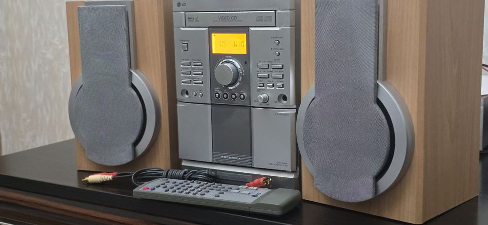 Муз центр Lg, mp3, vcd, aux