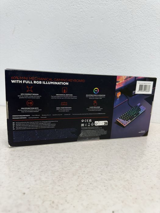 Tastatura Mecanica Trust ACIRA // Noua Sigilata