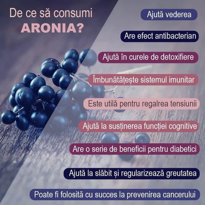 Suc de aronia 100% natural! ( fara nici un fel de adaos)