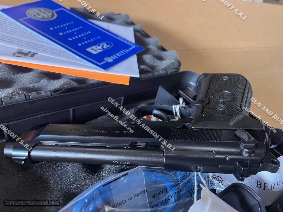 Pistol **MODIFICAT 5.5J CU TOC** METAL Cu Munitie CO2 - Airsoft Pusca