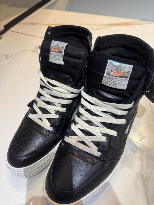 Adidasi/Sneakers OFF WHITE black OFF COURT 3.0