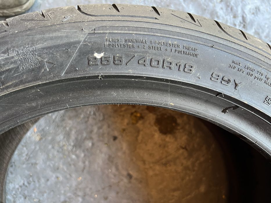 255 40 18 goodyear vara dot 2019 RSC