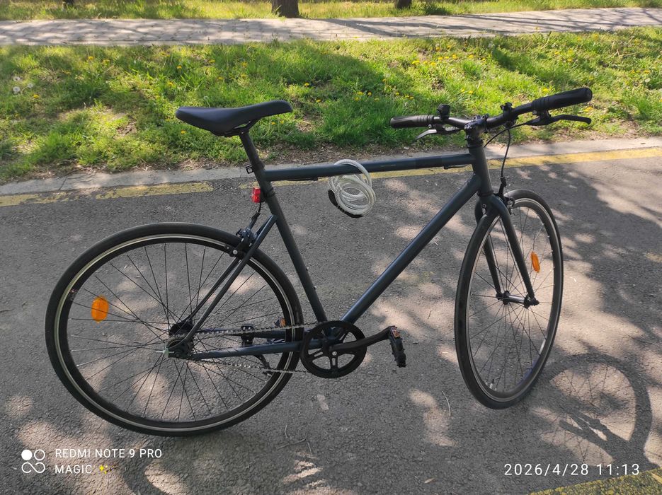 Градски велосипед Single Speed Elops 500 размер L