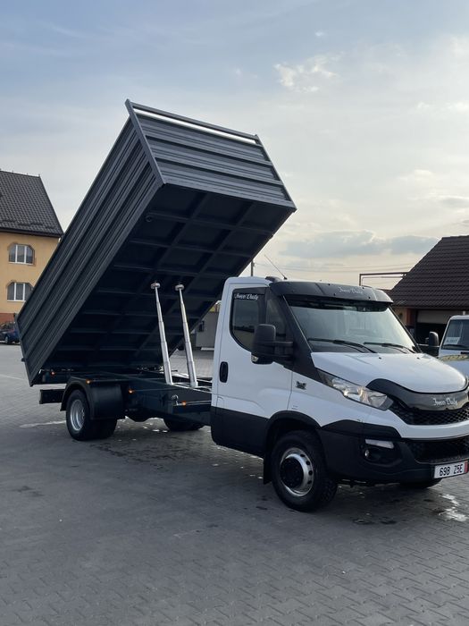 Iveco daily 65 c 17 basculabil/rar efectuat/bena cereale/rumegus