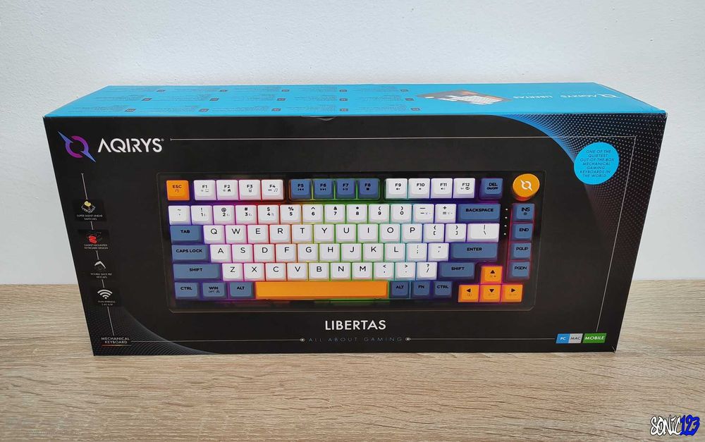 Tastatura Gaming Wireless mecanica AQIRYS Libertas,Factura,Tva,Garantie!
