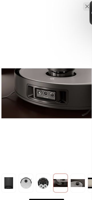 Робот-пылесос BORK V830 черный, серебристый