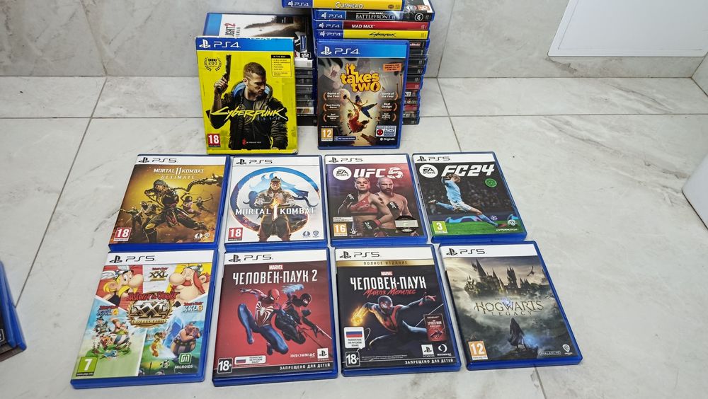 Диски на Playstation 5