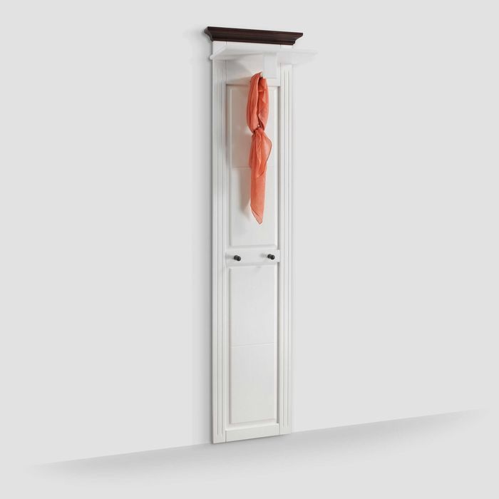 Set mobila hol Verona 3-3, lemn masiv, alb