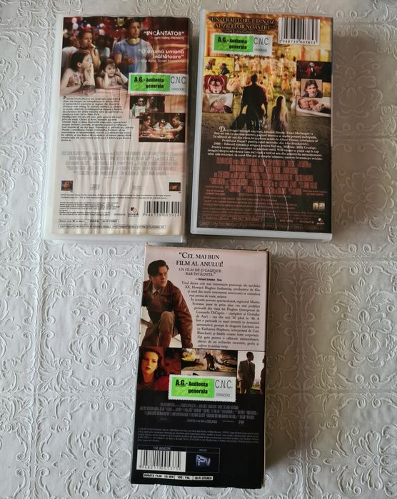 Filme Caseta Video VHS Aviatorul Leonardo Dicaprio Limba Romana