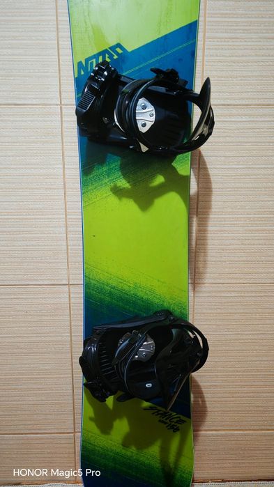 Placa snowboard 155 - 156 Wide Nitro Stance-Legaturi boots