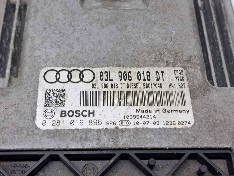 Calculator motor ECU Audi TT (8J3) [Fabr 2006-2013] 03L906018DT 2.0 TD