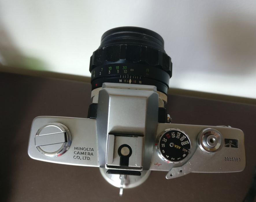 Minolta SRT303+Rokkor 58mm/1.2