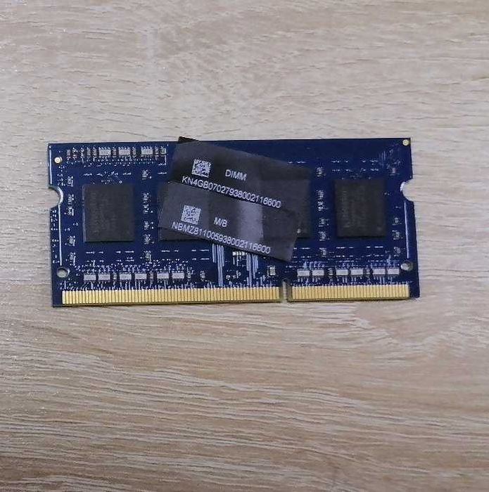 Оперативная память Kingston DDR3L 4GB 1600MHz для ноутбука | PC3L