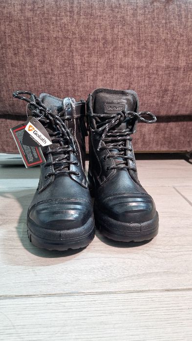 Bocanci de protecție Goliath Groundmaster – Noi – bombeu metalic