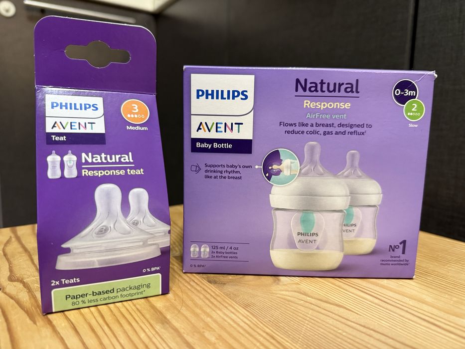 Нови бебешки бутилки Philips Avent