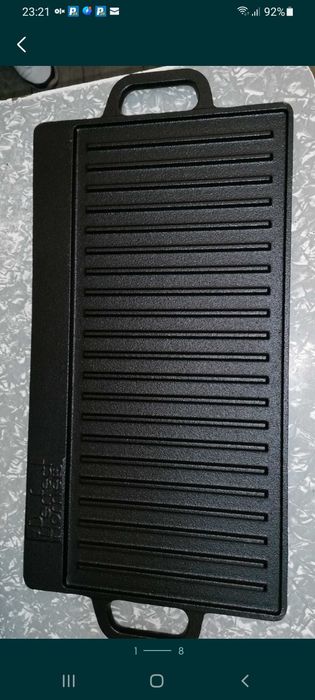 Grill din fontă cu două fețe 50 x 24  ,  Oferta 89 lei