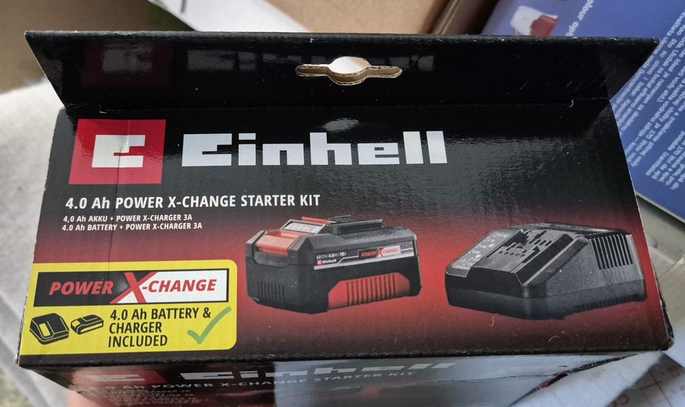 Acumulator si incarcator einhell 4 Ah nou