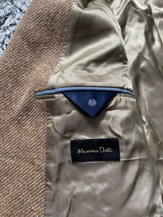 sacou barbatesc massimo dutti maro