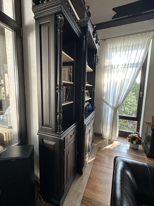 Bufet deschis clasic living din lemn masiv