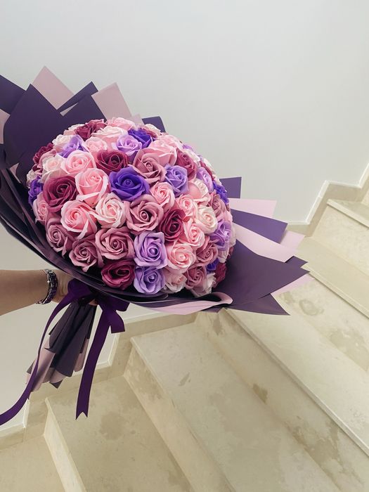 Buchete din trandafiri de sapun