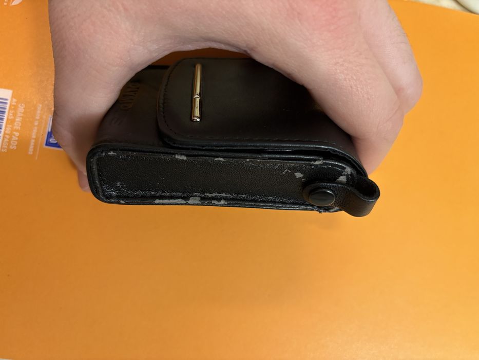 Olympus husa piele camera digitala