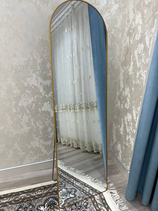 Зеркало напольное в полный рост 160×50 см, арочное