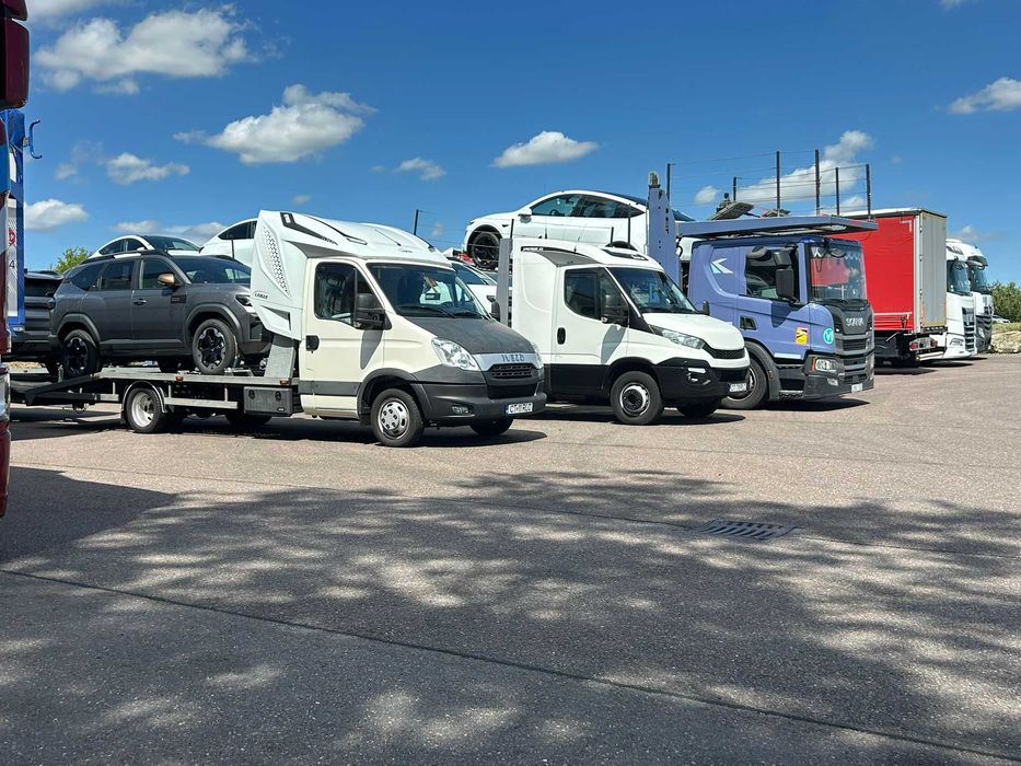 Transport auto pe platforma in Europa