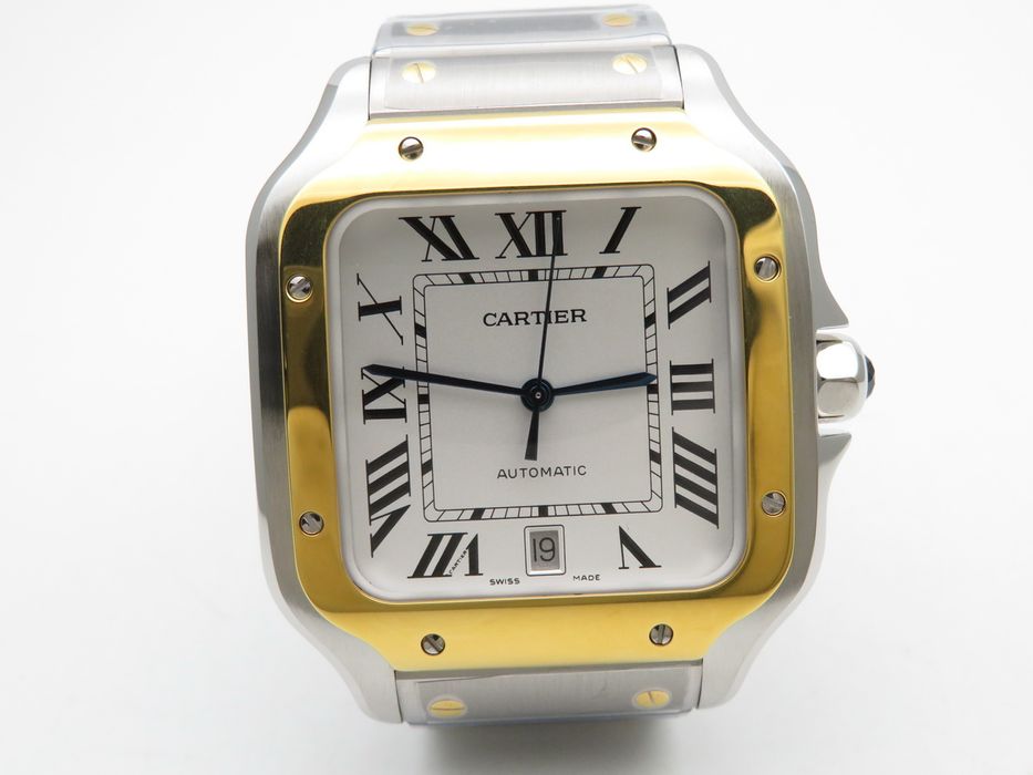 Cartier Santos de Cartier 40mm Two-Tone Жълто Злато - Автоматичен - QC снимки