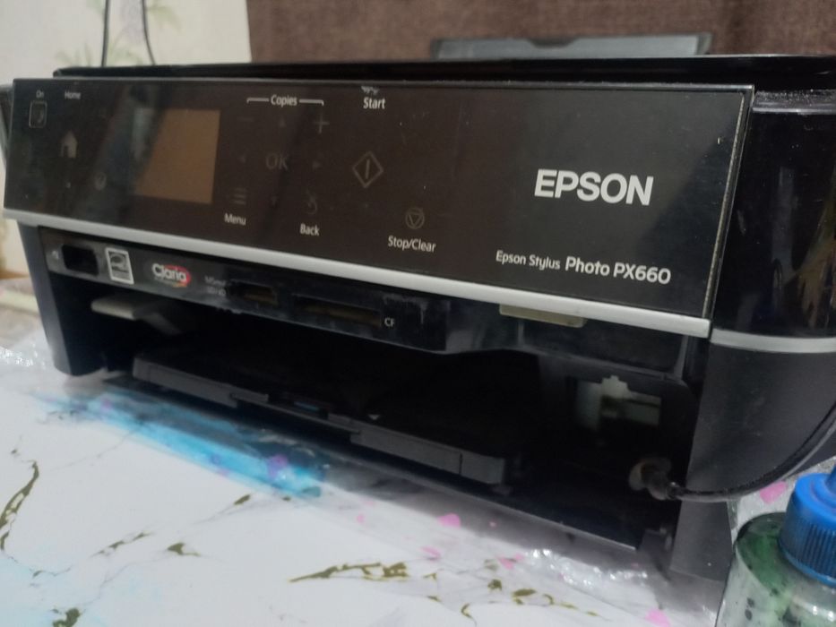 Epson px660. Принтер. 6 цвет. 3в 1. Срочно
