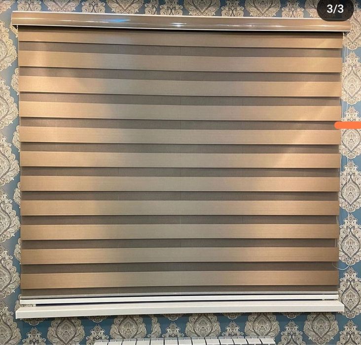 Ролл шторы день и ночь вертикальные и горизонтальные