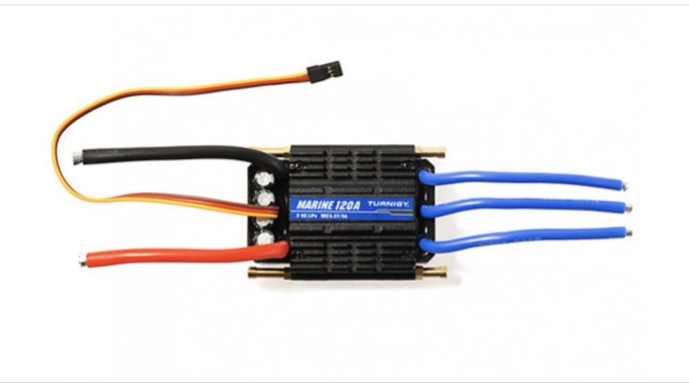 Turnigy Aquastar 4084 cu 620Kv si Turnigy Marine 120A/pescuit/plantat